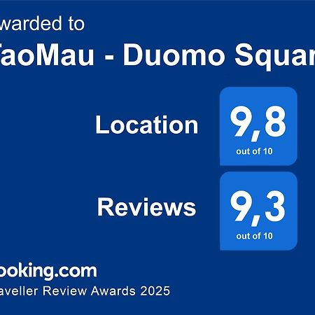 شقة Taomau - Duomo Square تاورمينا المظهر الخارجي الصورة